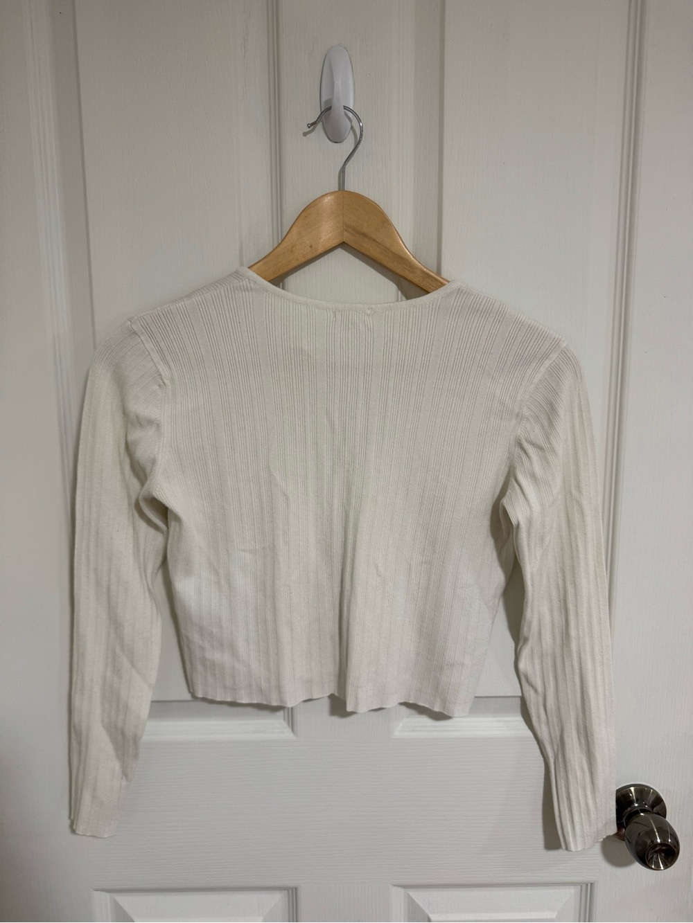 Garage - Ribbed Long Sleeve Button-Front Tee - Picture 2 of 2